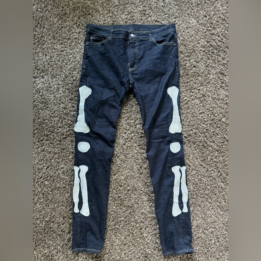Mnml skeleton skinny fit